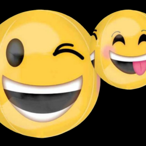 WINKING EMOCITON ORBZ  BALLOON
