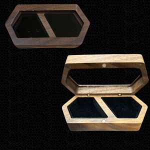 Wooden ring box