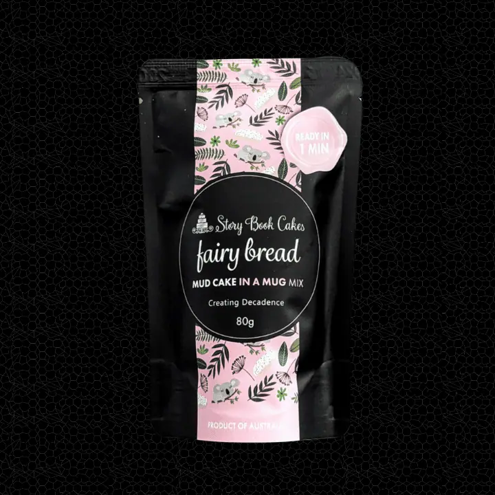 FAIRY BREAD MUD CAKE IN A MUG 80G