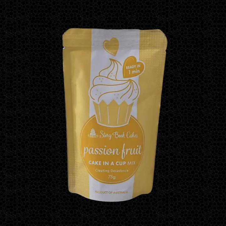 PASSIONFRUIT MUD CAKE IN A MUG 75G