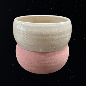 TWO TONED PINK PLANTER