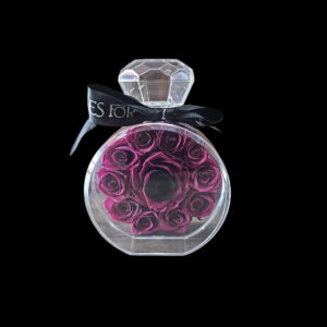 Perfume Bottle Rose Plum
