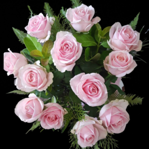 pink roses bouquet