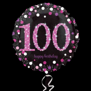 100 birthday balloon