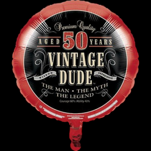 50 years vintage dude
