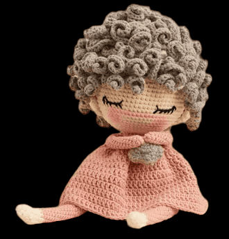 GABRIELLE THE GREY CURLY HAIR GIRL
