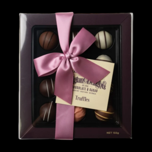 BELGIAN DELIGHTS ASSORTED TRUFFLES GIFT BOX 12 PC
