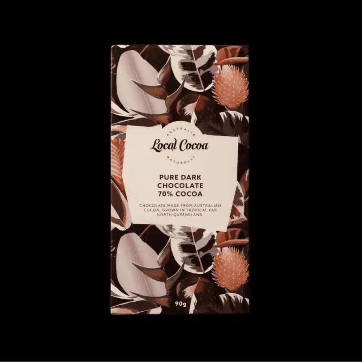 Belgian delight pure dark chocolate bar