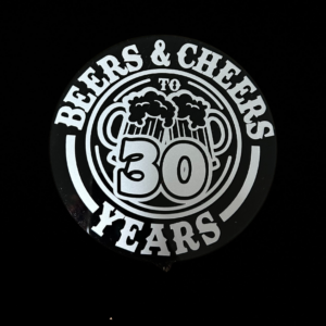 BEERS AND CHEERS TO 30 YEARS PICK