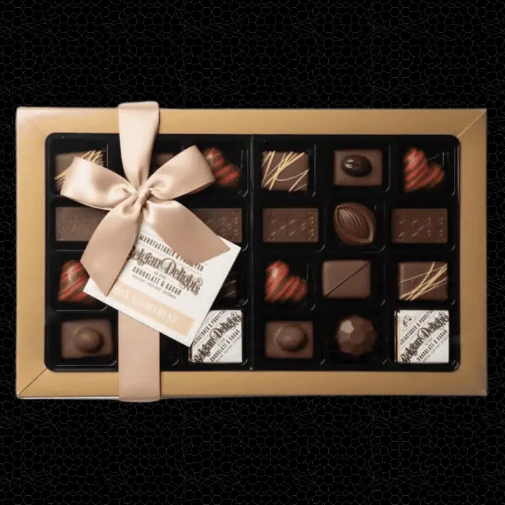 Belgian delight milk assortment box 30pcs