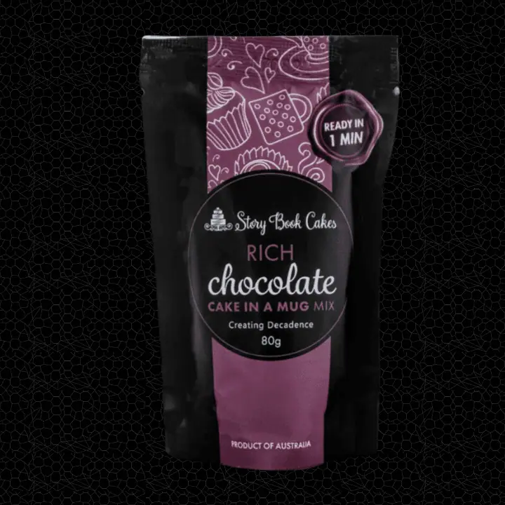 RICH CHOCOLATE MUD CAKE IN A MUG 80G