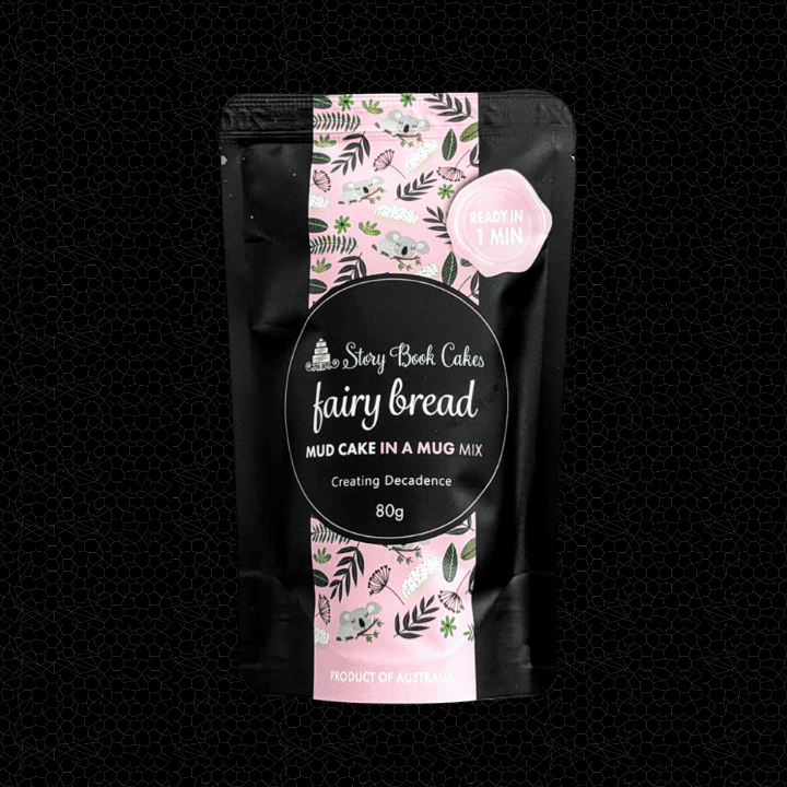 FAIRY BREAD MUD CAKE IN A MUG 80G