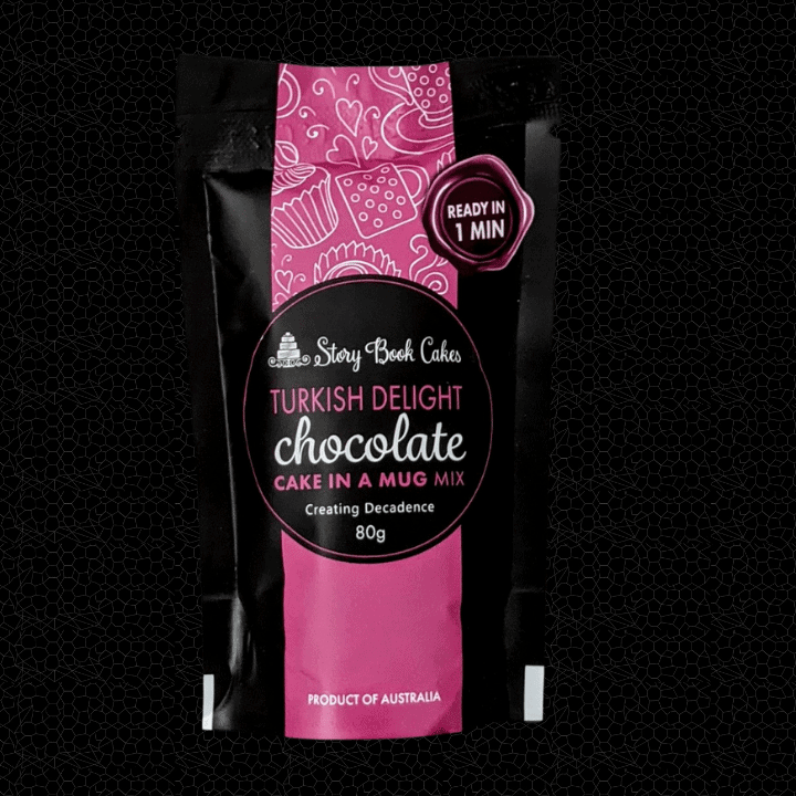 TURKISH DELIGHT MUD CAKE IN A MUG 80G
