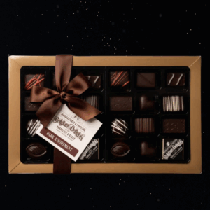 BELGIAN DELIGHTS ASSORTED DARK BOX 30 PCE