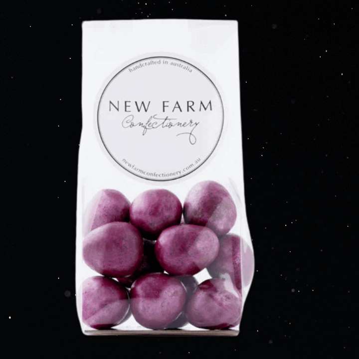 MILK CHOC COATED DRIED STRAWBERRIES 150G