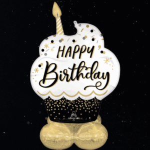 HAPPY BIRTHDAY CUPCAKE AIRLOONZ