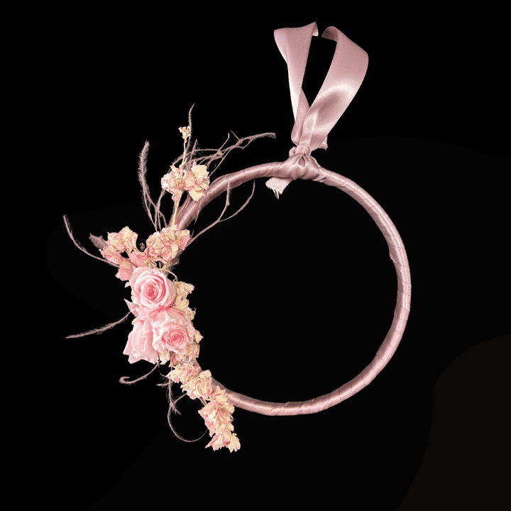 BLUSH BLOOM HOOP