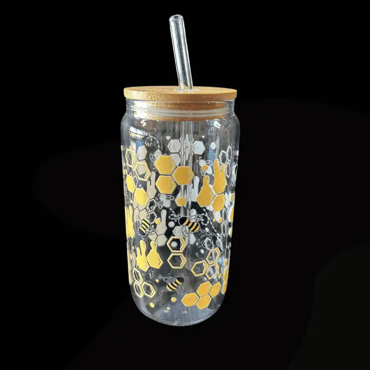 SIP HAPPENS - BEE HAPPY - LIBBY CAN