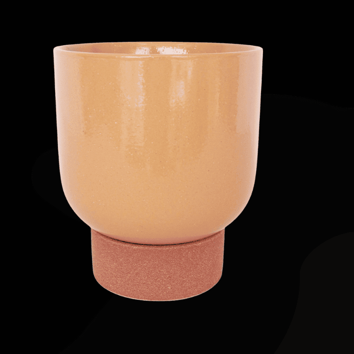 PRIM PLANTER WITH SAUCER