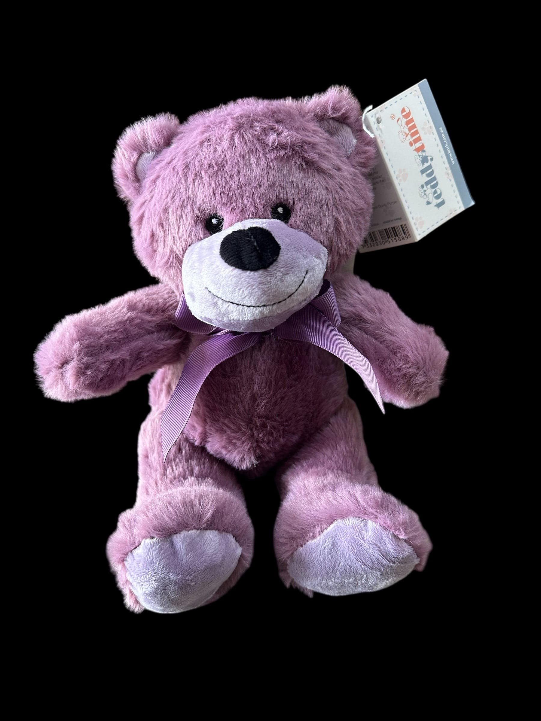 Jelly Bean Teddy Bear - Dusty Purple