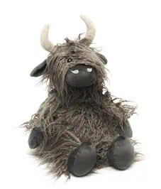 Henry the Highland Cow- Charcoal