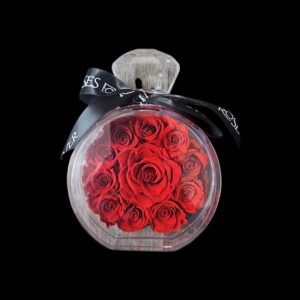 Perfume Bottle Rose Red