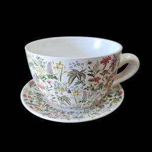 Botanical Teacup Planter