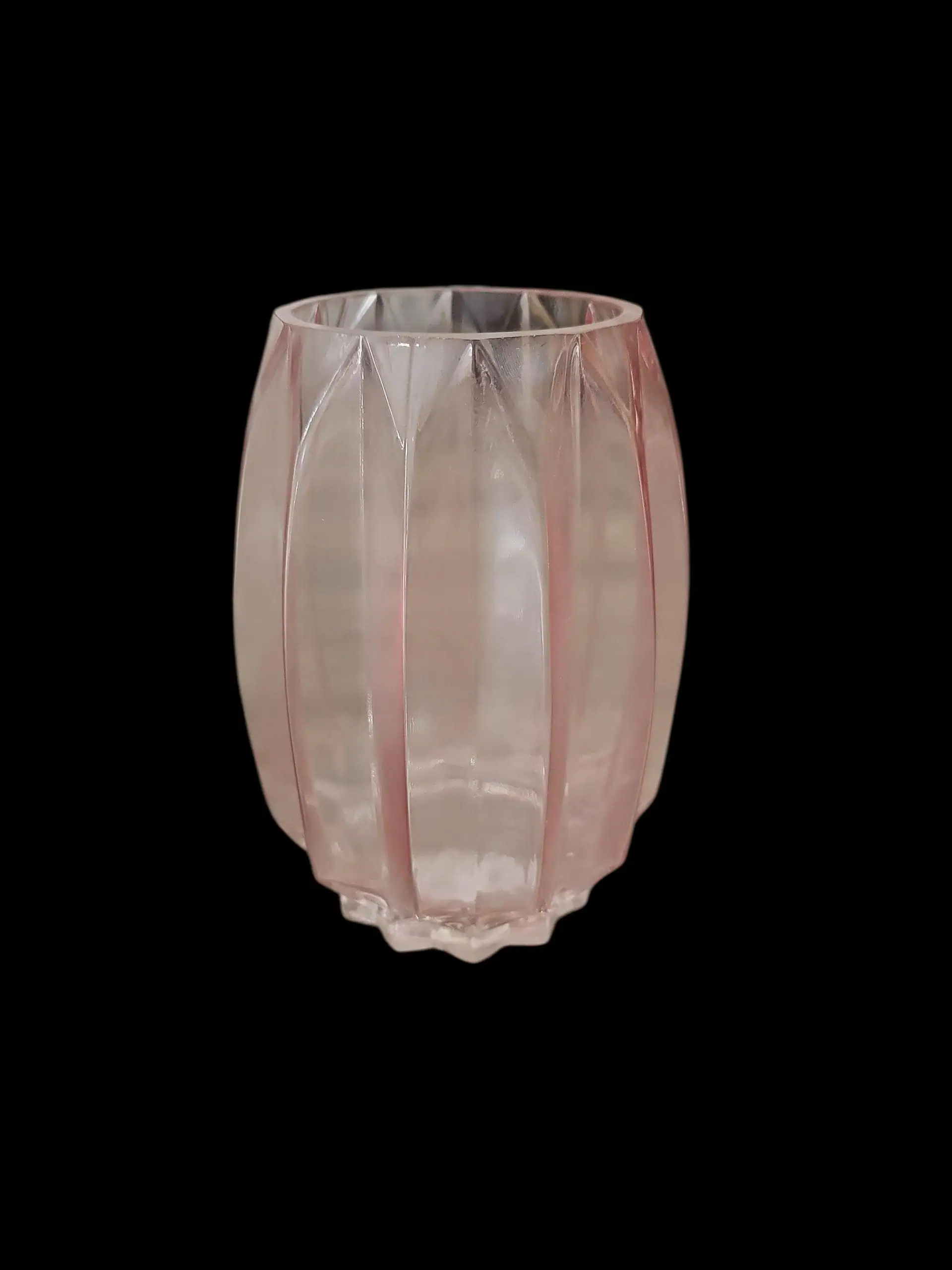Blush Prism Glass Vase