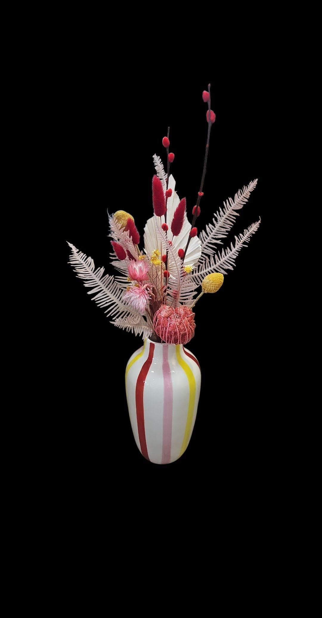Lollipop- Dried and Preserved Floral Arrangement