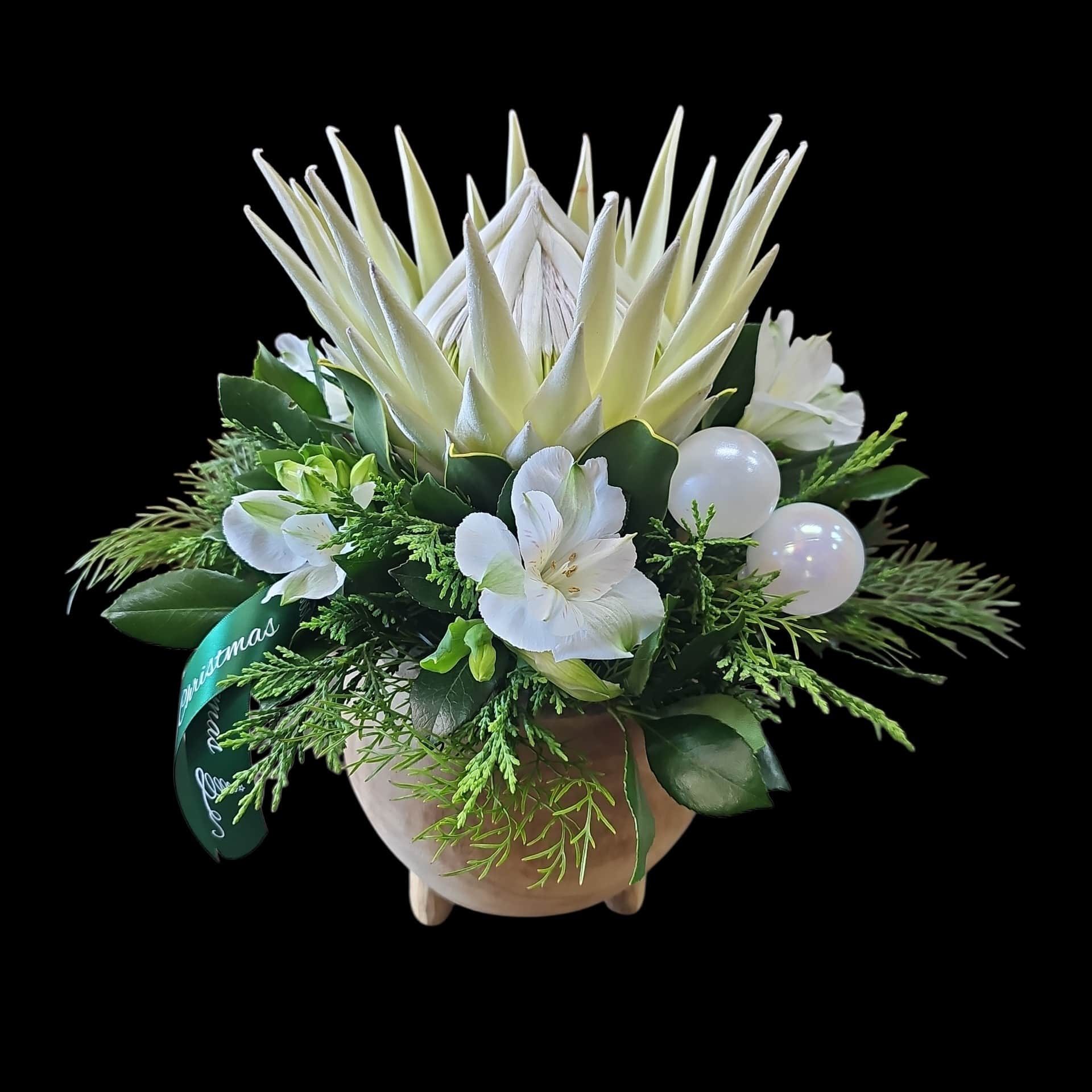 christmas flowers green